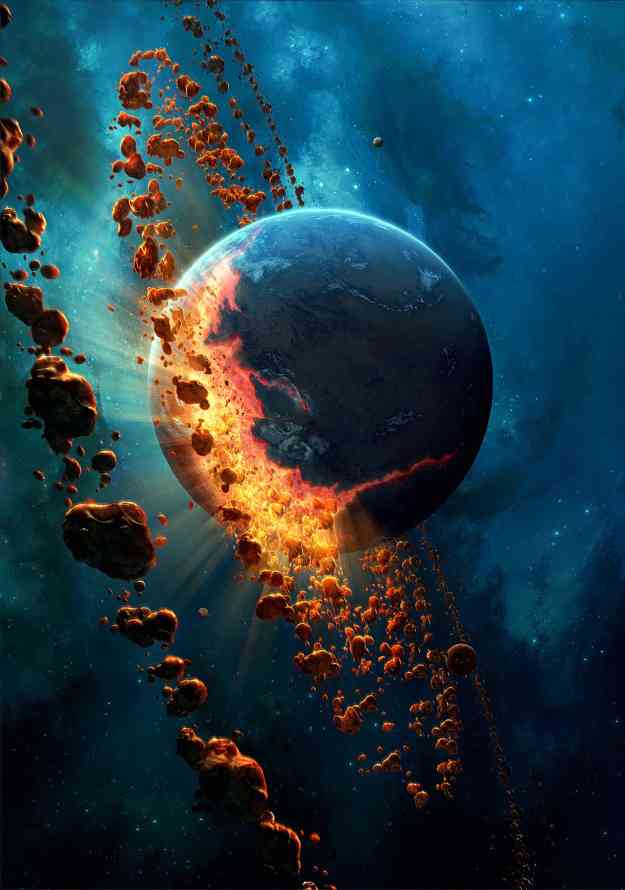 4k刘海壁纸 - 宇宙 - 爆炸 - 空间「哲风壁纸」