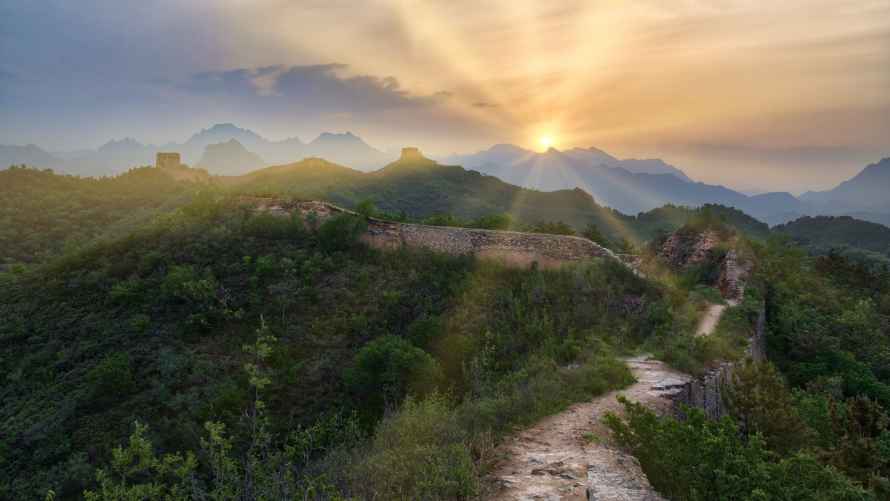 4k4K壁纸-太阳光线与自然-免费下载「哲风壁纸」