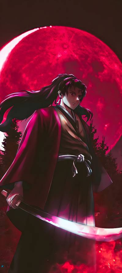 《紫色的》手机壁纸-光壁纸-光-恶魔杀手kimetsu no yaiba「哲风壁纸」