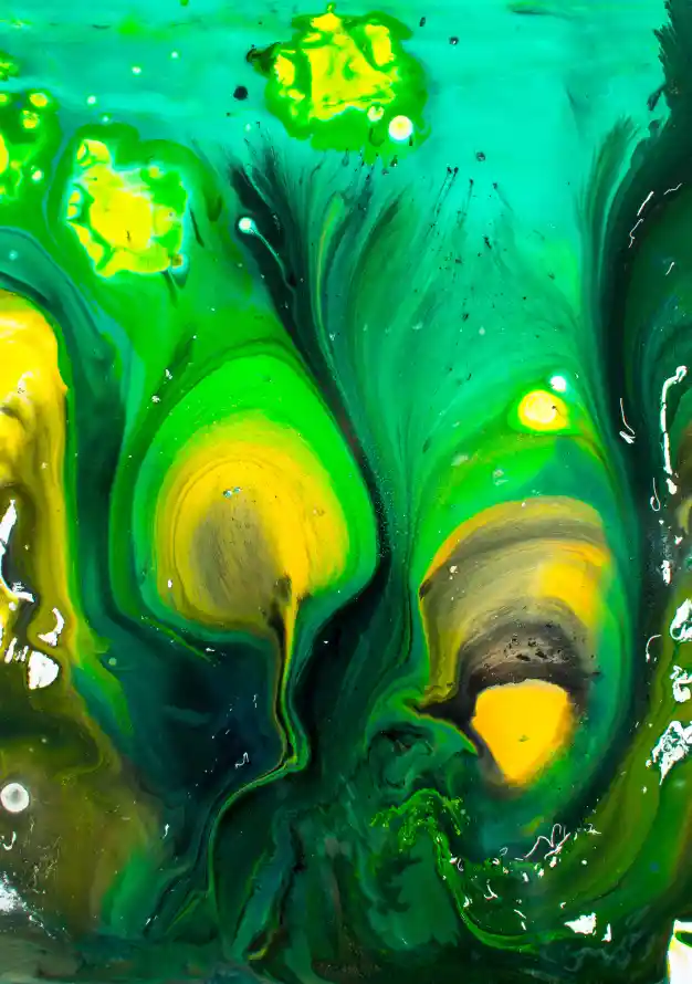 4k流体壁纸 - 液体 - 画布 - 纹理「哲风壁纸」
