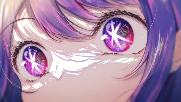 4k星眼壁纸-忍之子和特写-动漫女孩壁纸分享「哲风壁纸」