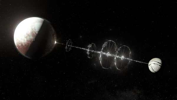 8k卡戎壁纸-冥王星 - 行星-壁纸分享「哲风壁纸」