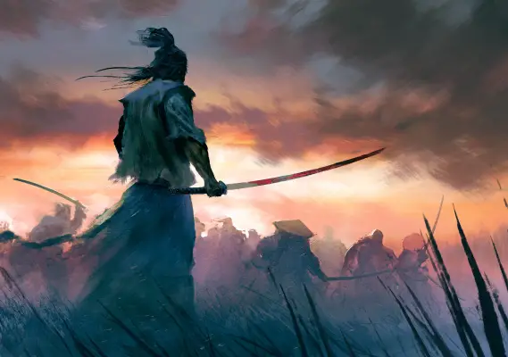 3k天空壁纸-武士刀 - 云-菲利克斯·奥尔蒂斯「哲风壁纸」