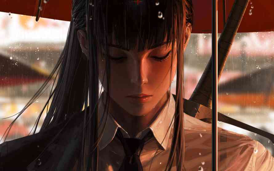 6k二维壁纸-古维兹与绘画-原创人物免费下载「哲风壁纸」