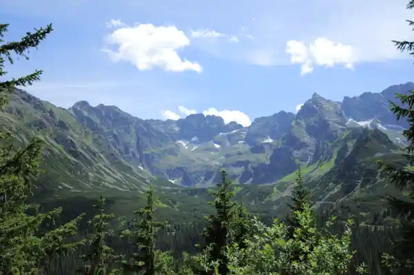 4k天空壁纸-山区门票和树-塔特拉山脉壁纸推荐「哲风壁纸」