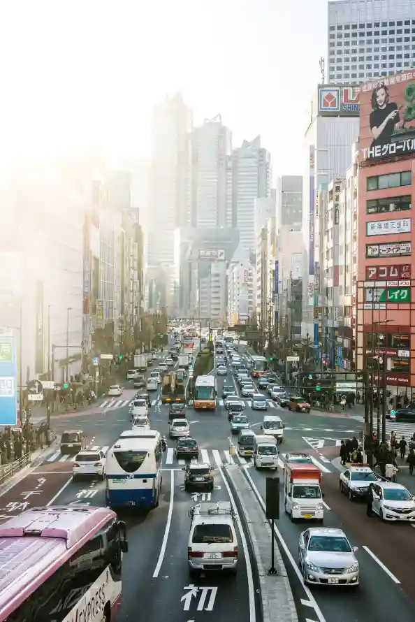 4k城市壁纸 - 日本 - 火车 - 街区「哲风壁纸」