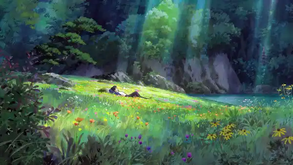 2k夏天壁纸-宫崎骏壁纸和草-日本动画片壁纸分享「哲风壁纸」