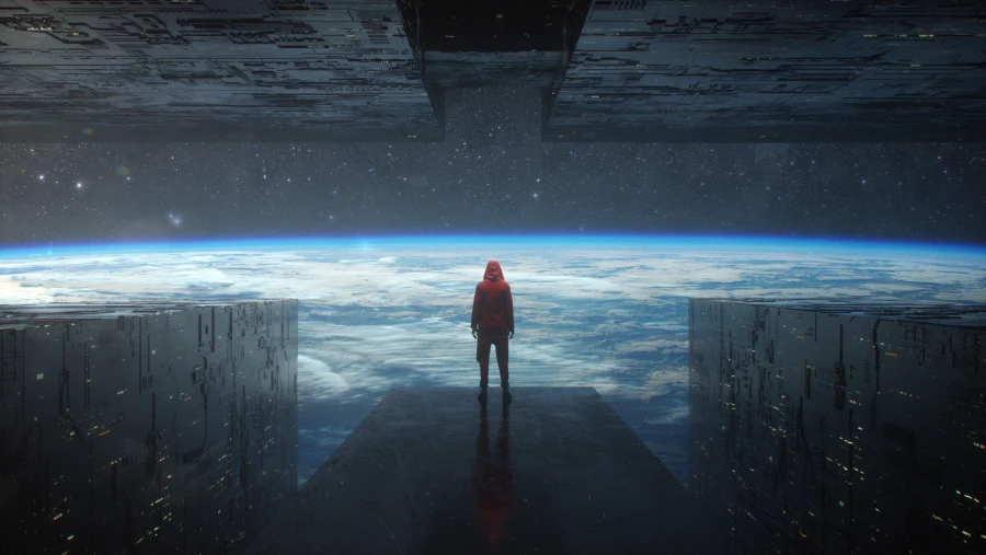 4k星星眼星星眼壁纸-船壁纸-行星星眼背景-环境「哲风壁纸」