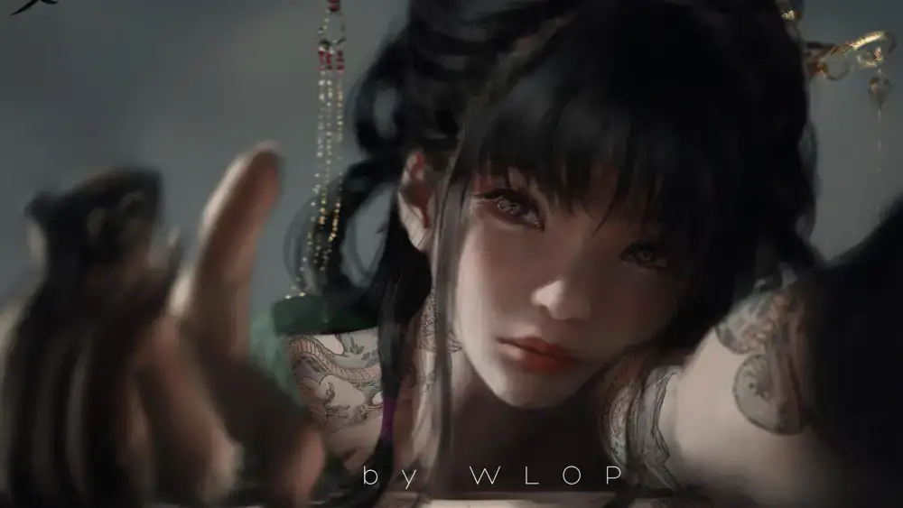 1k美女壁纸-鬼刀背景图片 - 壁纸分享「哲风壁纸」