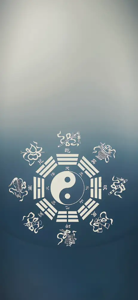 《八卦》手机壁纸-中华元素壁纸-壁纸网站「哲风壁纸」