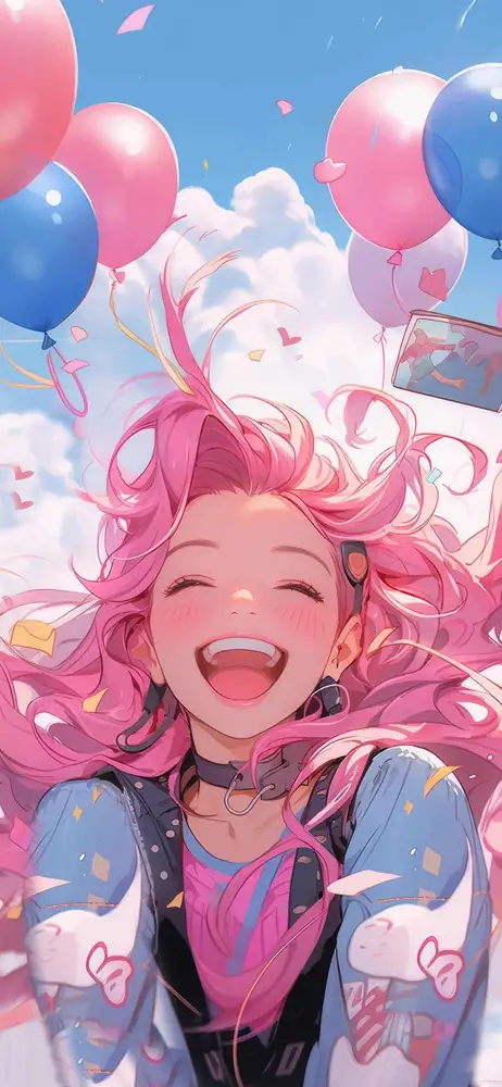 《LOL》手机壁纸-粉色金克斯背景图片「哲风壁纸」