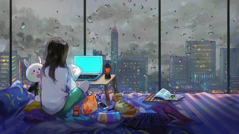 4k插画壁纸-C帽子侠客ris插画图片-《壁纸分享》「哲风壁纸」