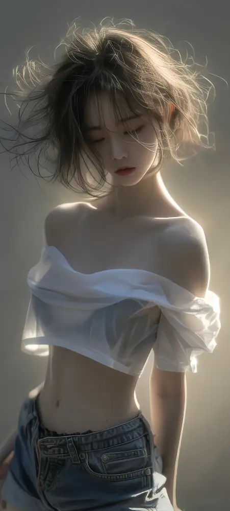 《美女》手机壁纸-插画艺术-热门的壁纸「哲风壁纸」