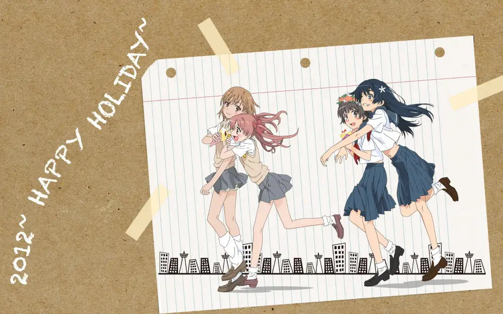3k日本动漫壁纸-某科学超电磁炮壁纸-《壁纸分享》「哲风壁纸」