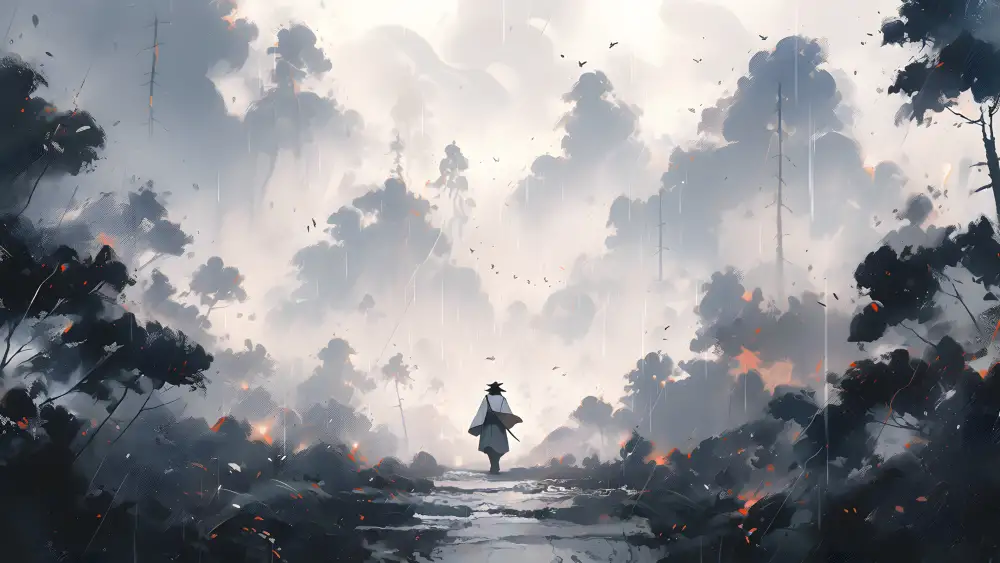 3k武侠壁纸-水墨-《热门的壁纸》「哲风壁纸」