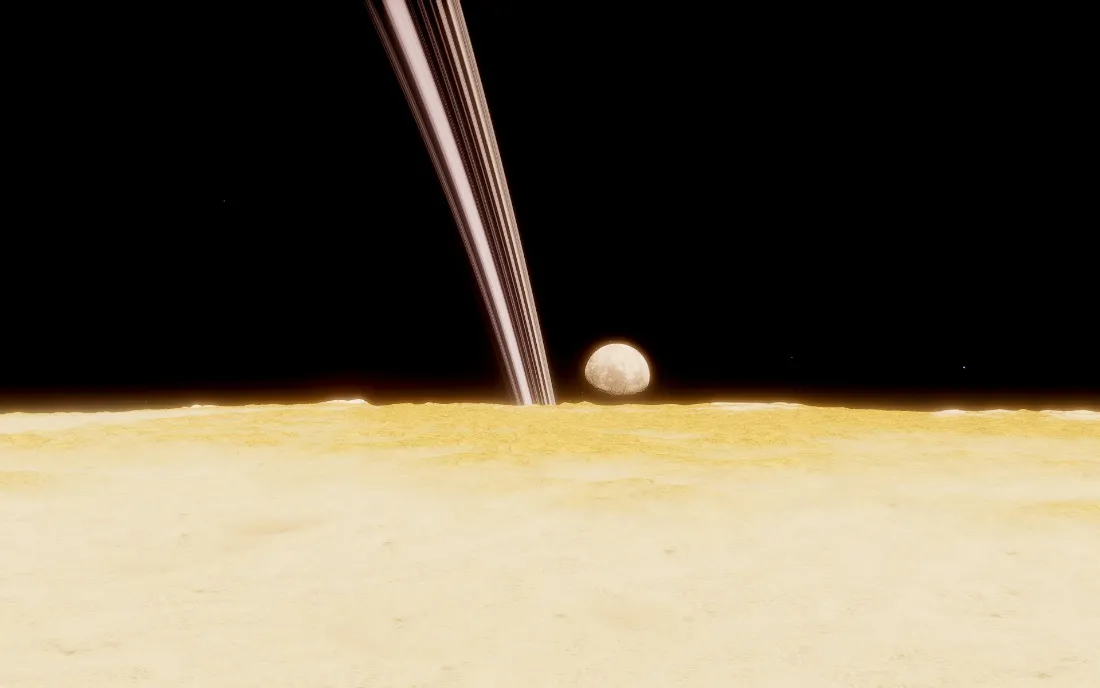 2k行星星眼壁纸-卫星星眼壁纸-星星眼环「哲风壁纸」