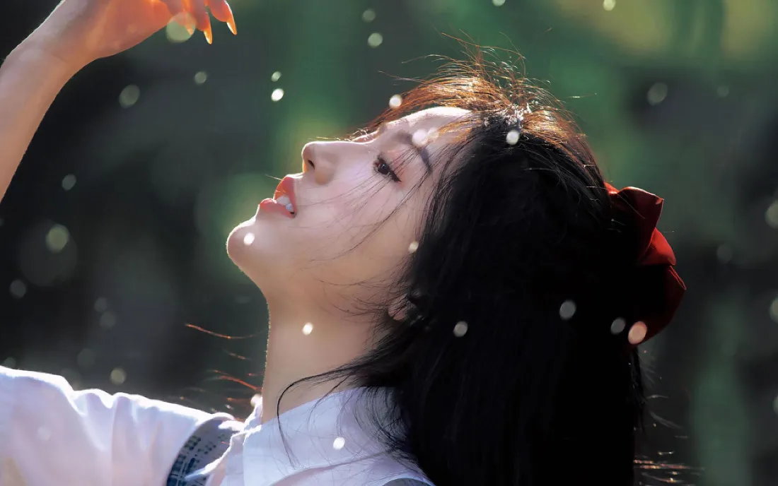 2k美女壁纸-氛围感-壁纸分享「哲风壁纸」