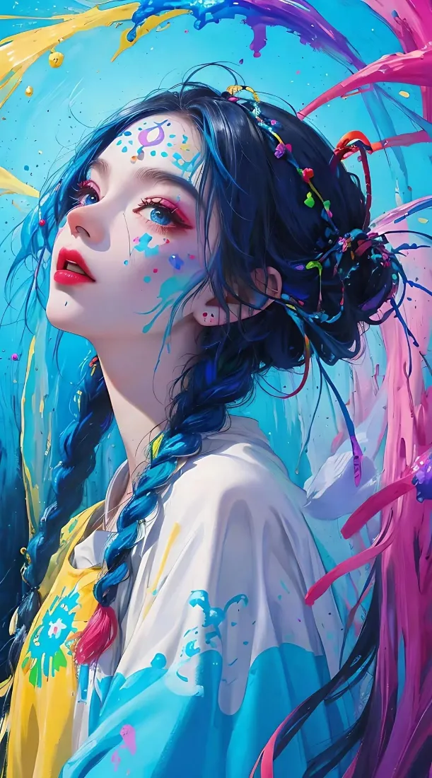 《涂鸦》手机壁纸-动漫图片-精选壁纸「哲风壁纸」