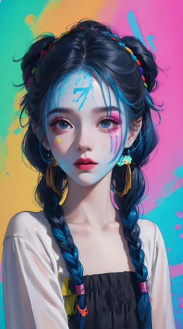 《色彩》手机壁纸-涂鸦-精选壁纸「哲风壁纸」