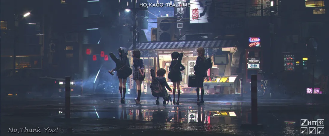 3k轻音少女壁纸 - k-on壁纸「哲风壁纸」