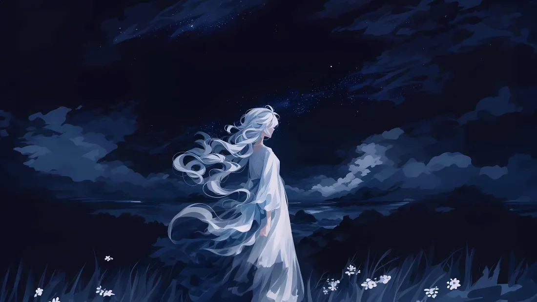 4k插画壁纸-静/出水芙蓉背景-《热门的壁纸》「哲风壁纸」