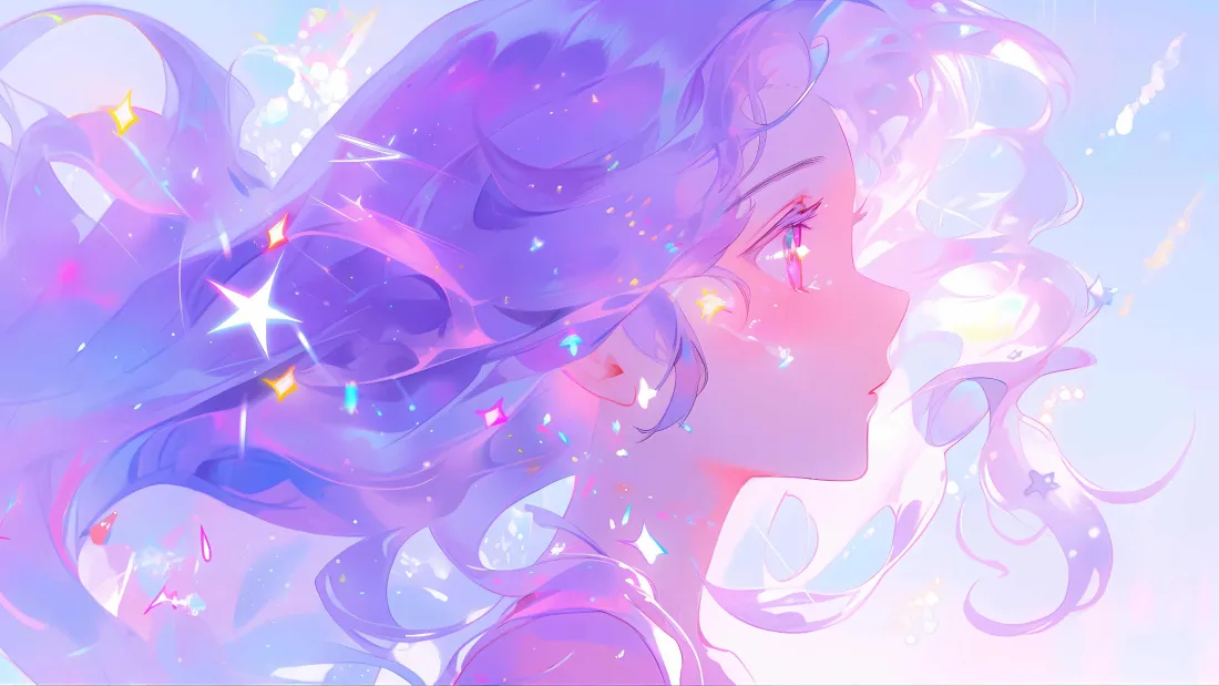 4k插画壁纸-幻/出水芙蓉-《免费下载》「哲风壁纸」