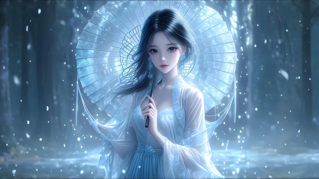 4k插画壁纸-经/出水芙蓉图片-《壁纸分享》「哲风壁纸」