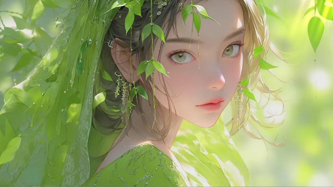 2k插画壁纸-新/出水芙蓉-《免费下载》「哲风壁纸」