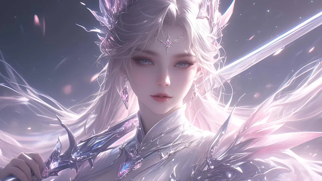 3k插画壁纸-战/出水芙蓉背景-《精选壁纸》「哲风壁纸」