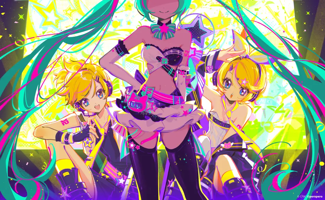 5k双子壁纸-初音未来-《虚拟歌姬》「哲风壁纸」