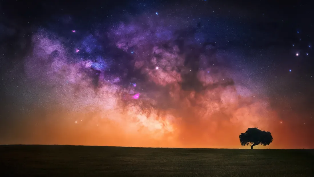 4k星星眼空壁纸-插画图片-《壁纸分享》「哲风壁纸」
