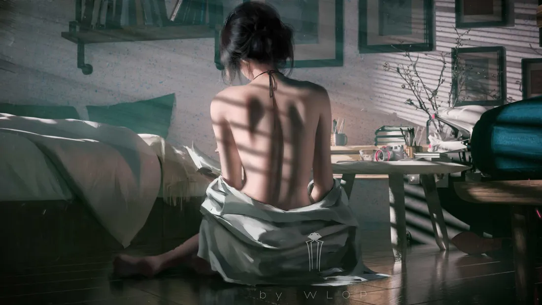 2k房间的美女壁纸 - 鬼刀系列壁纸「哲风壁纸」