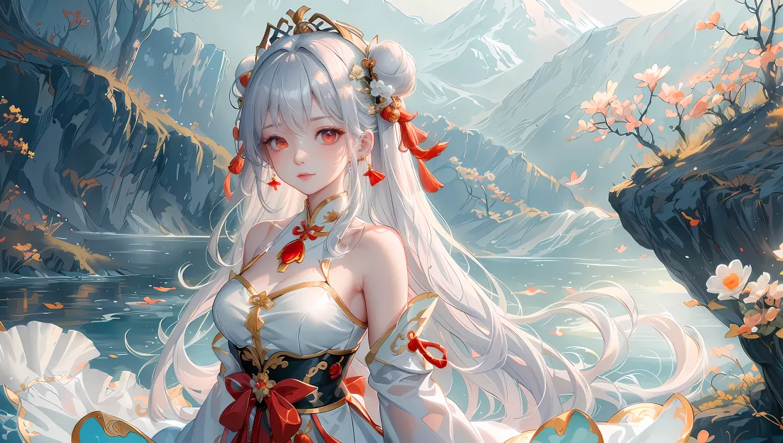 8k古风壁纸-少女图片-《热门的壁纸》「哲风壁纸」