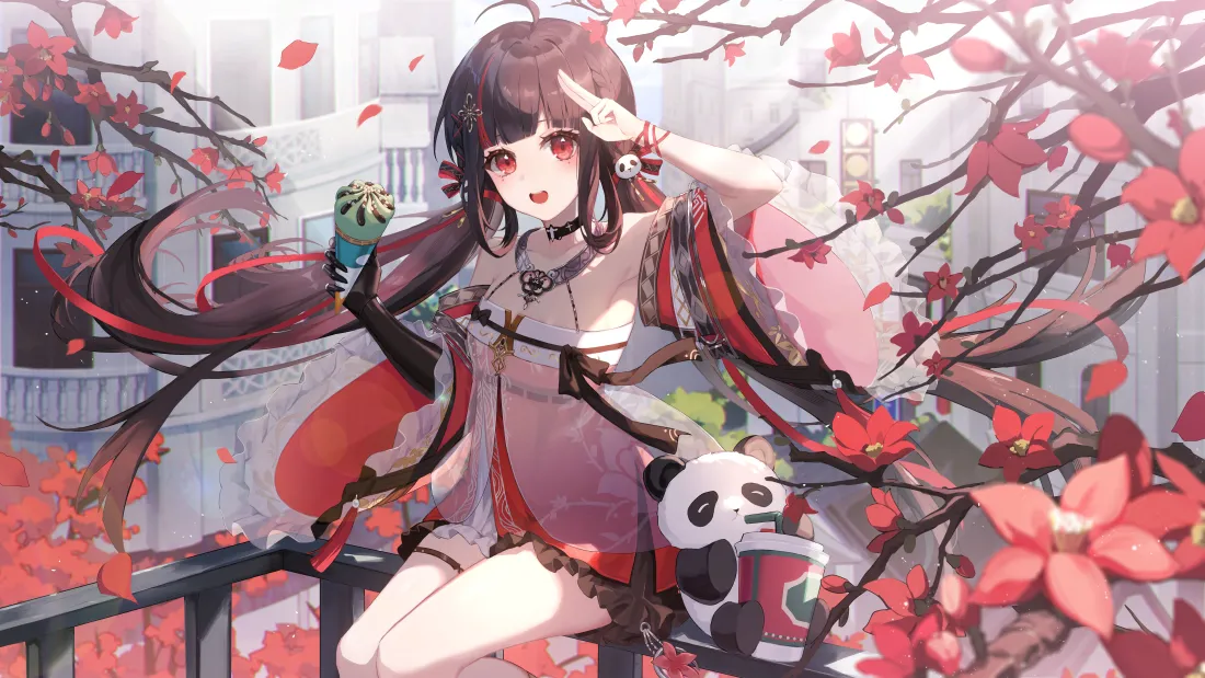 9k可爱壁纸-美腿壁纸-《美少女》「哲风壁纸」