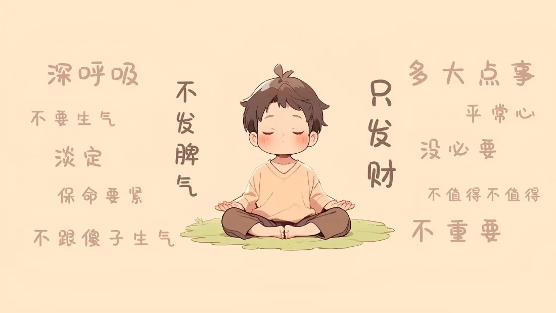 2k只发财壁纸-不发脾气背景-壁纸分享「哲风壁纸」