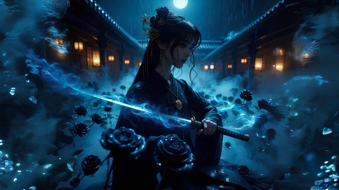 4k冷瑰刃壁纸-夜一刀壁纸 - 美图合集「哲风壁纸」