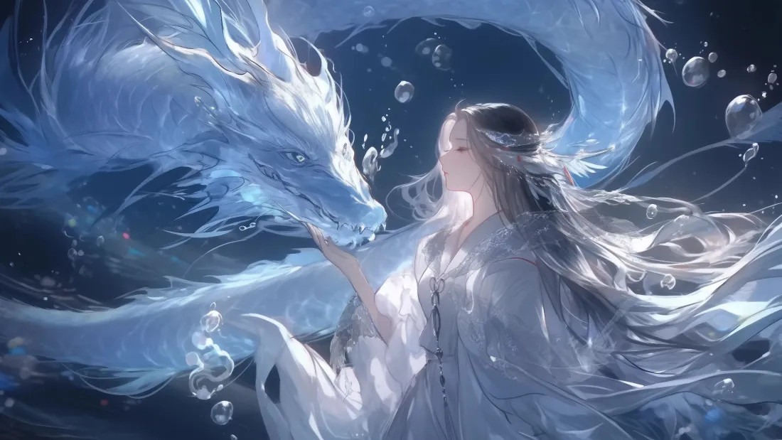 4k插画壁纸-出水芙蓉壁纸 - 壁纸分享「哲风壁纸」