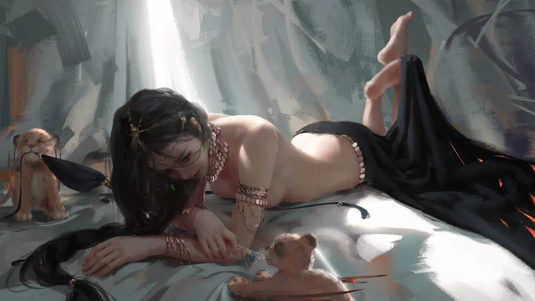 2k鬼刀美女壁纸 - 鬼刀背景图片分享「哲风壁纸」