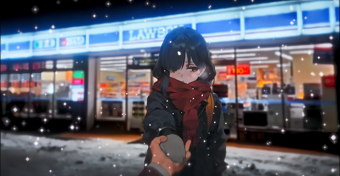 5k冬日壁纸-少女壁纸 - 免费下载「哲风壁纸」