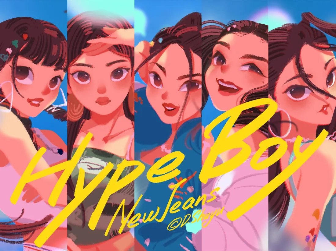2k同人动漫壁纸 - kpop女团背景图片「哲风壁纸」