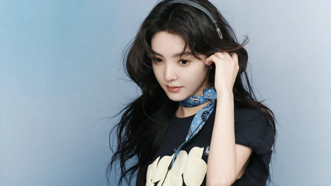 5k女明星星眼壁纸-章若楠壁纸 - 美图合集「哲风壁纸」