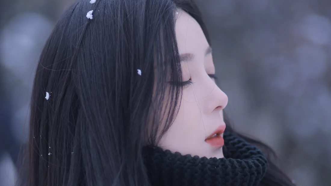 4k美女壁纸-雪壁纸 - 免费下载「哲风壁纸」