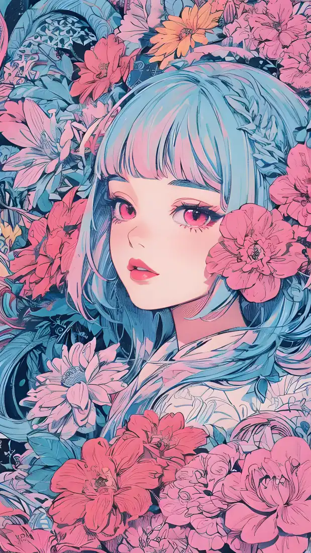 《二次元》手机壁纸-Ai绘画背景图片 - 壁纸推荐「哲风壁纸」
