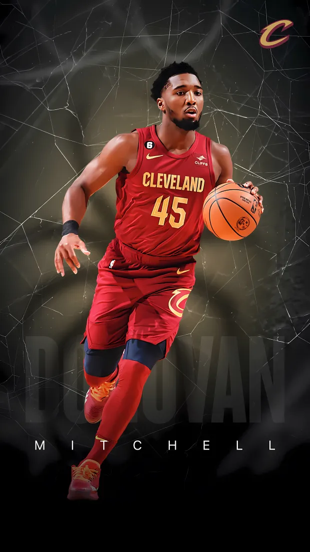 《米切尔》手机壁纸-NBA球星背景图片多诺万·米切尔「哲风壁纸」