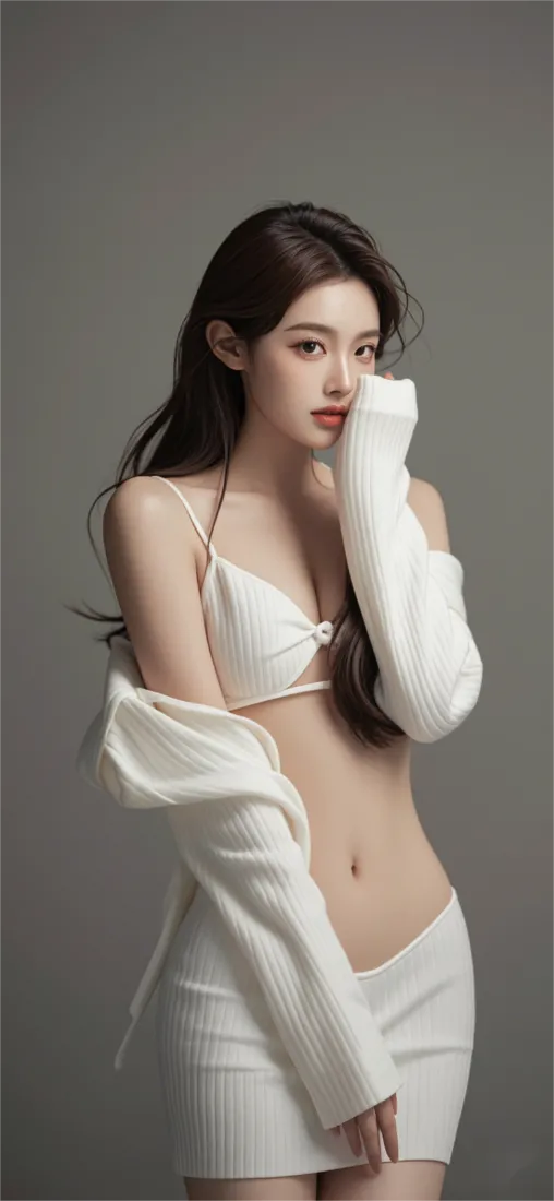 性感美女内衣写真壁纸｜清纯背景图片 - 美女「哲风壁纸」
