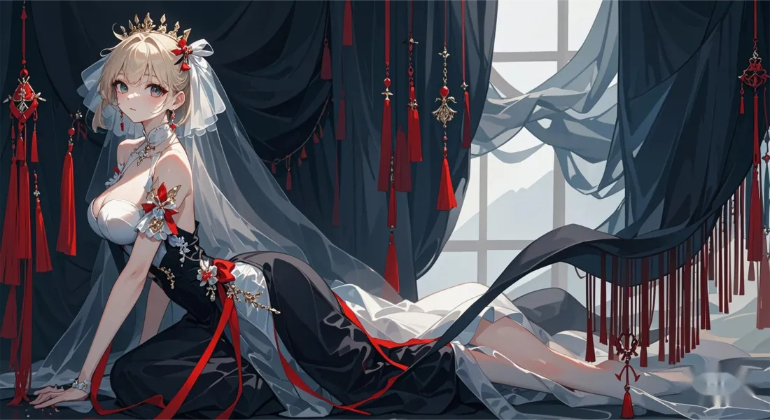 2k性感美女婚纱壁纸｜性感美女背景图片 - 唯美「哲风壁纸」