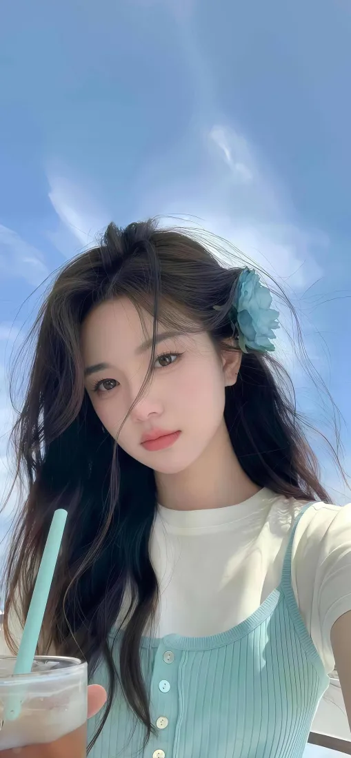 美女小清新壁纸｜清新背景图片 - 唯美女孩「哲风壁纸」