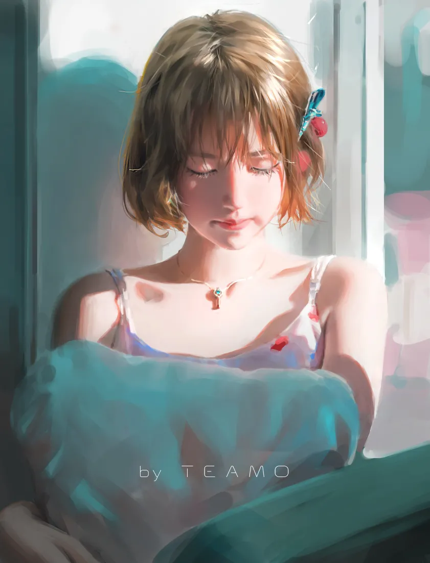 甜美女孩壁纸｜清新背景图片 - 可爱少女风「哲风壁纸」
