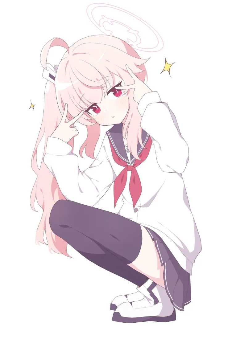粉色头发小女孩蔚蓝档案2.0.1壁纸 - 可爱少女「哲风壁纸」