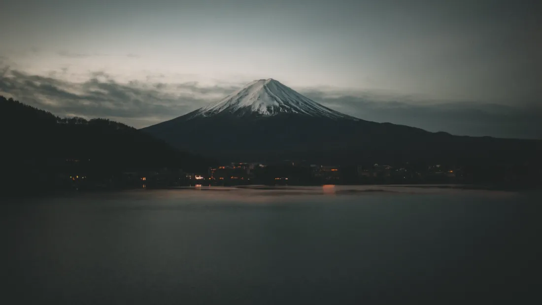 4k富士山傍晚风光壁纸｜富士山背景图片 - 摄影「哲风壁纸」